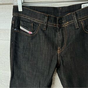 Y2K Diesel Dark Wash Black Brown Women’s Jeans